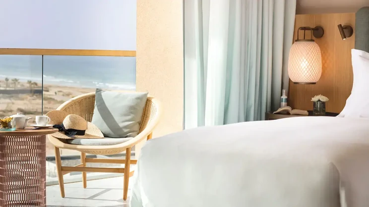 1 King Bed Partial Ocean View